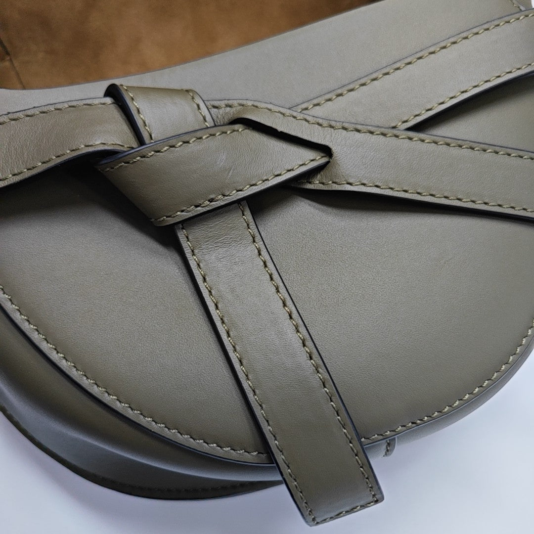 Gate Small Monogram Calfskin Green
