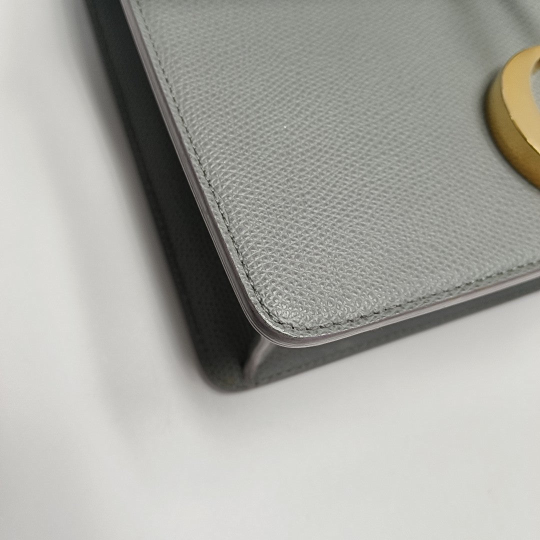 30 Montaigne Calfskin Gray