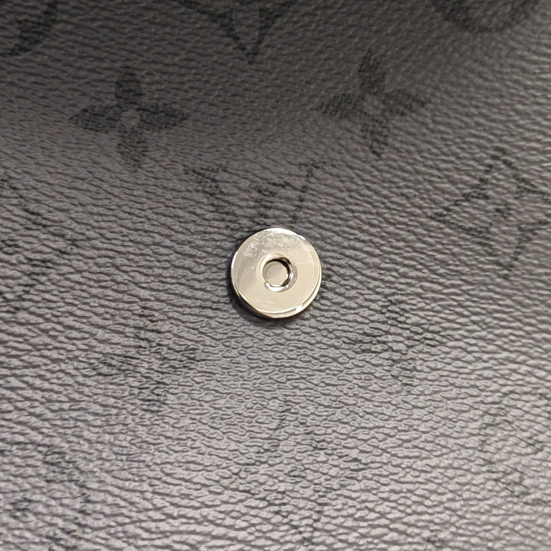 PULSE Monogram Coated Canvas Black