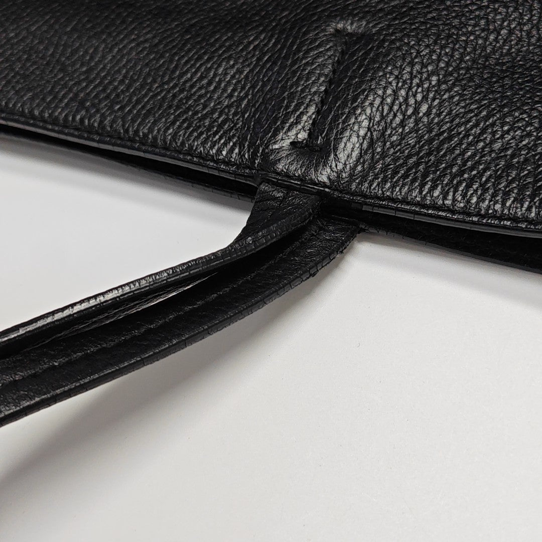 Calfskin Tote Bag Black