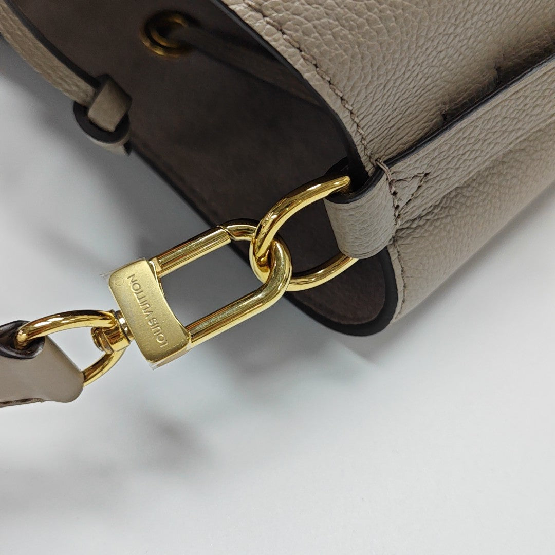 NÉONOÉ MM Calfskin Gray