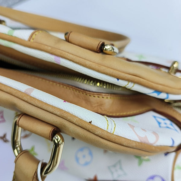 LV × TM CLAUDIA Monogram Coated Canvas White