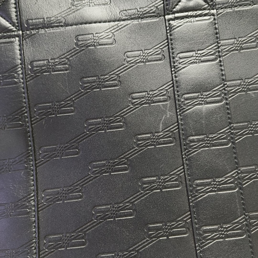 Calfskin Shoulder Bag Black