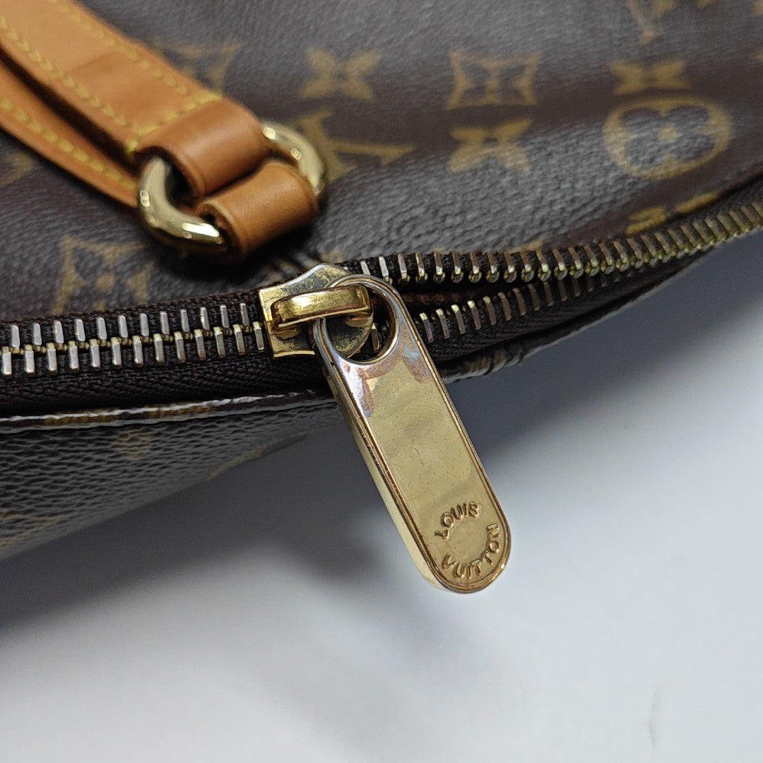 TOTALLY GM Monogram Coated Canvas Brown