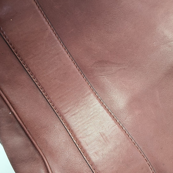 Calfskin Tote Bag Red