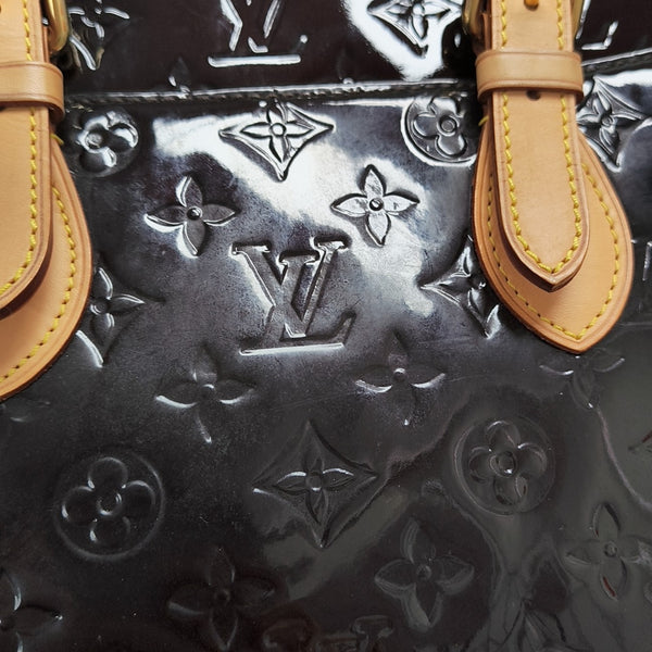 SUMMIT DRIVE Monogram Patent Leather Red