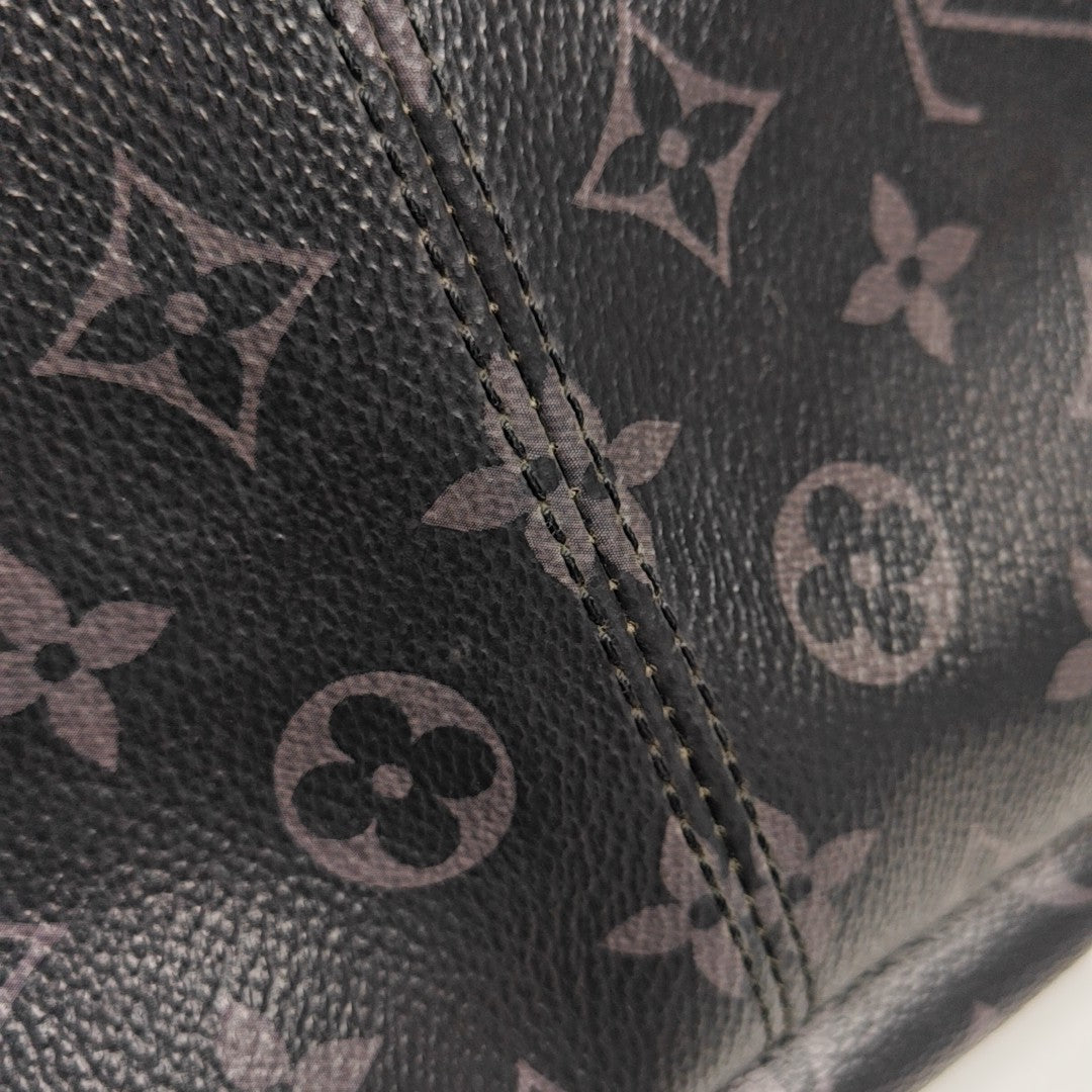 DISCOVERY PM Monogram Coated Canvas Black