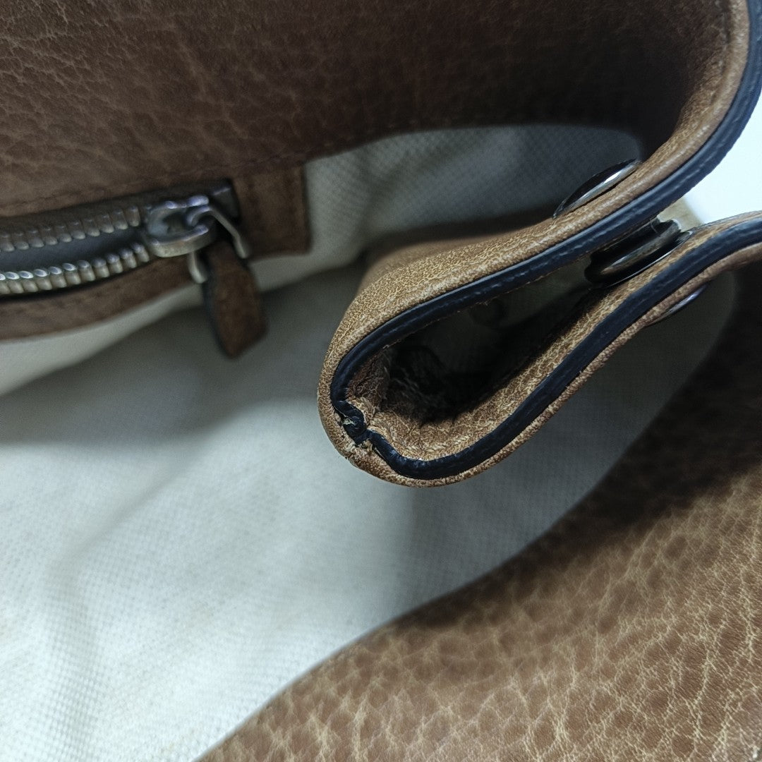 Miss GG Monogram Canvas Brown