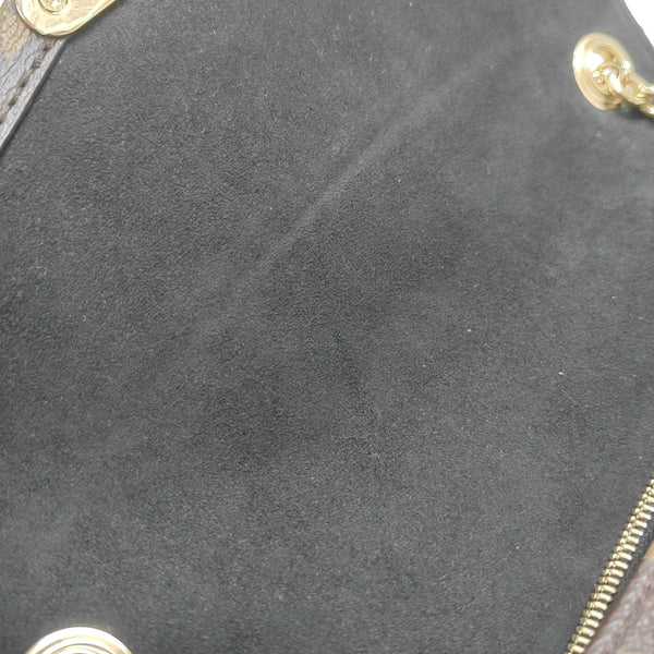 TRUNKIE Monogram Coated Canvas Brown