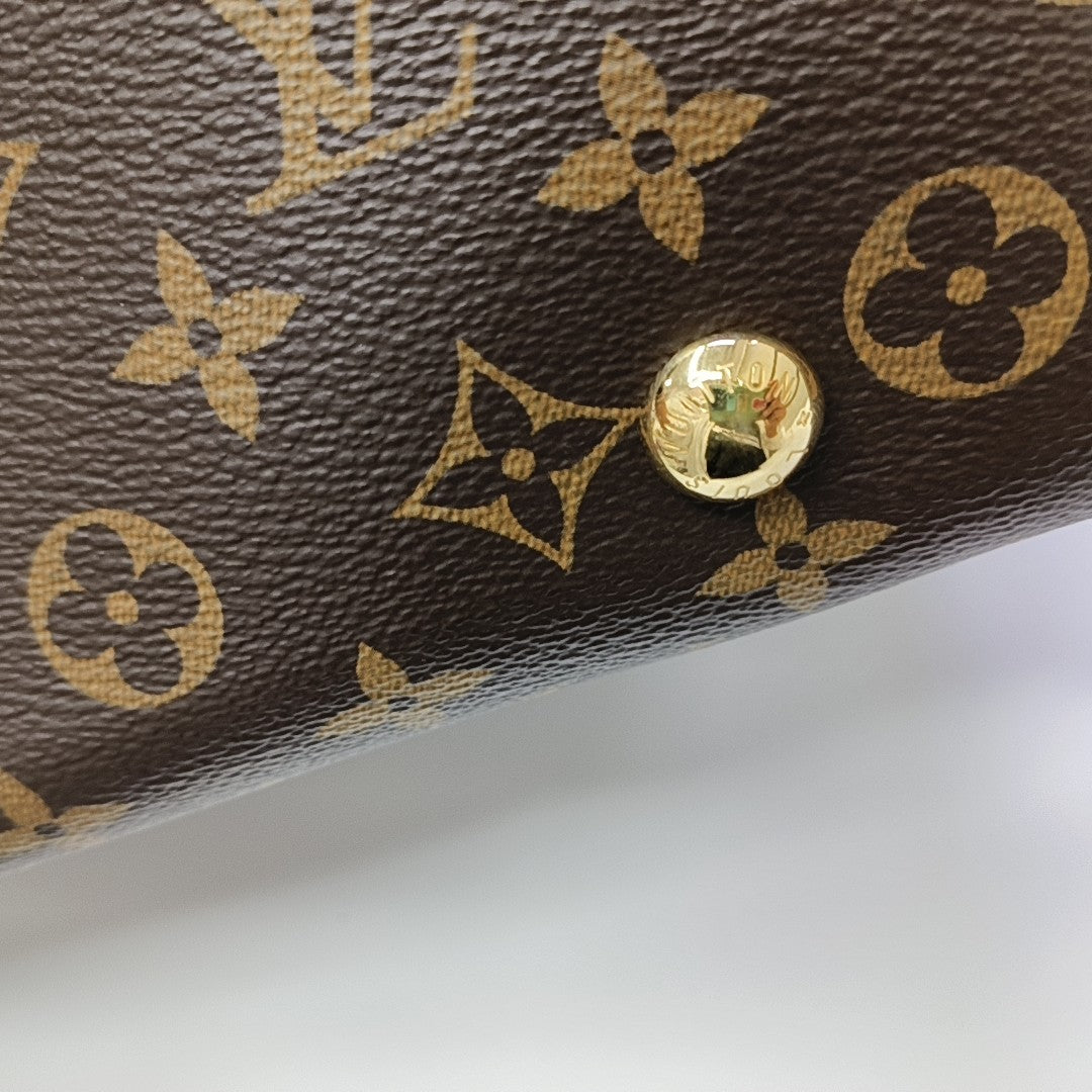 CARRYALL PM Monogram Coated Canvas Brown