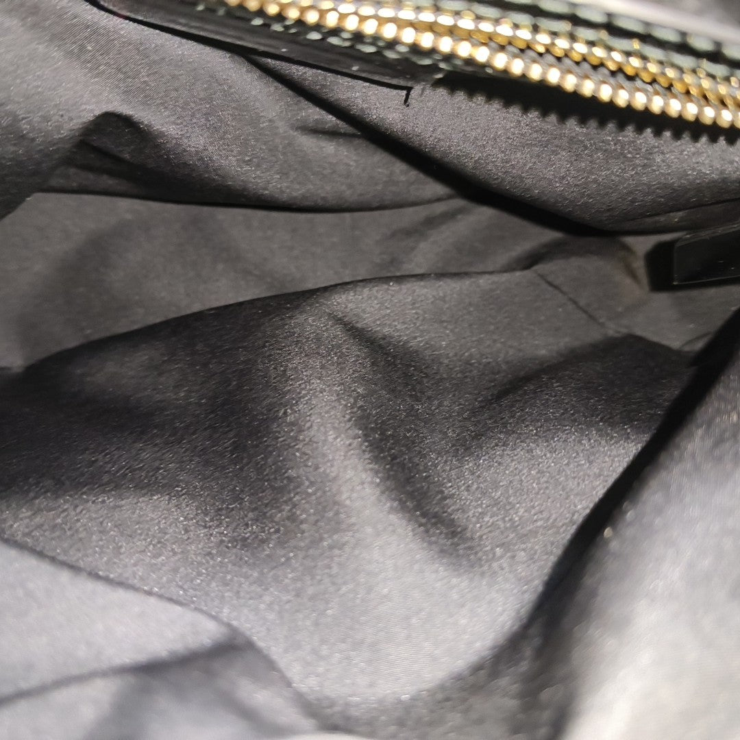 Special Material Shoulder Bag Black