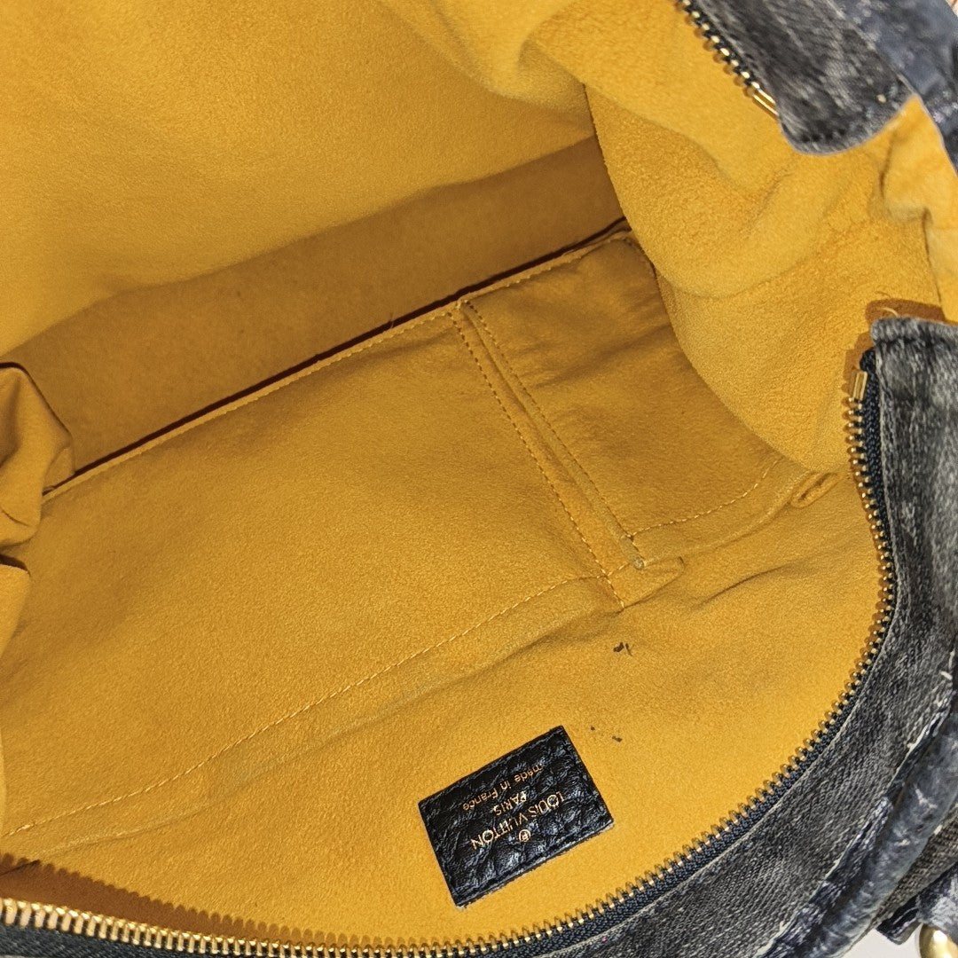 NEO CABBY Monogram Denim Black