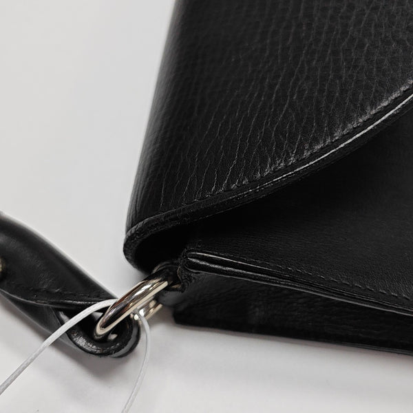 Calfskin Shoulder Bag Black
