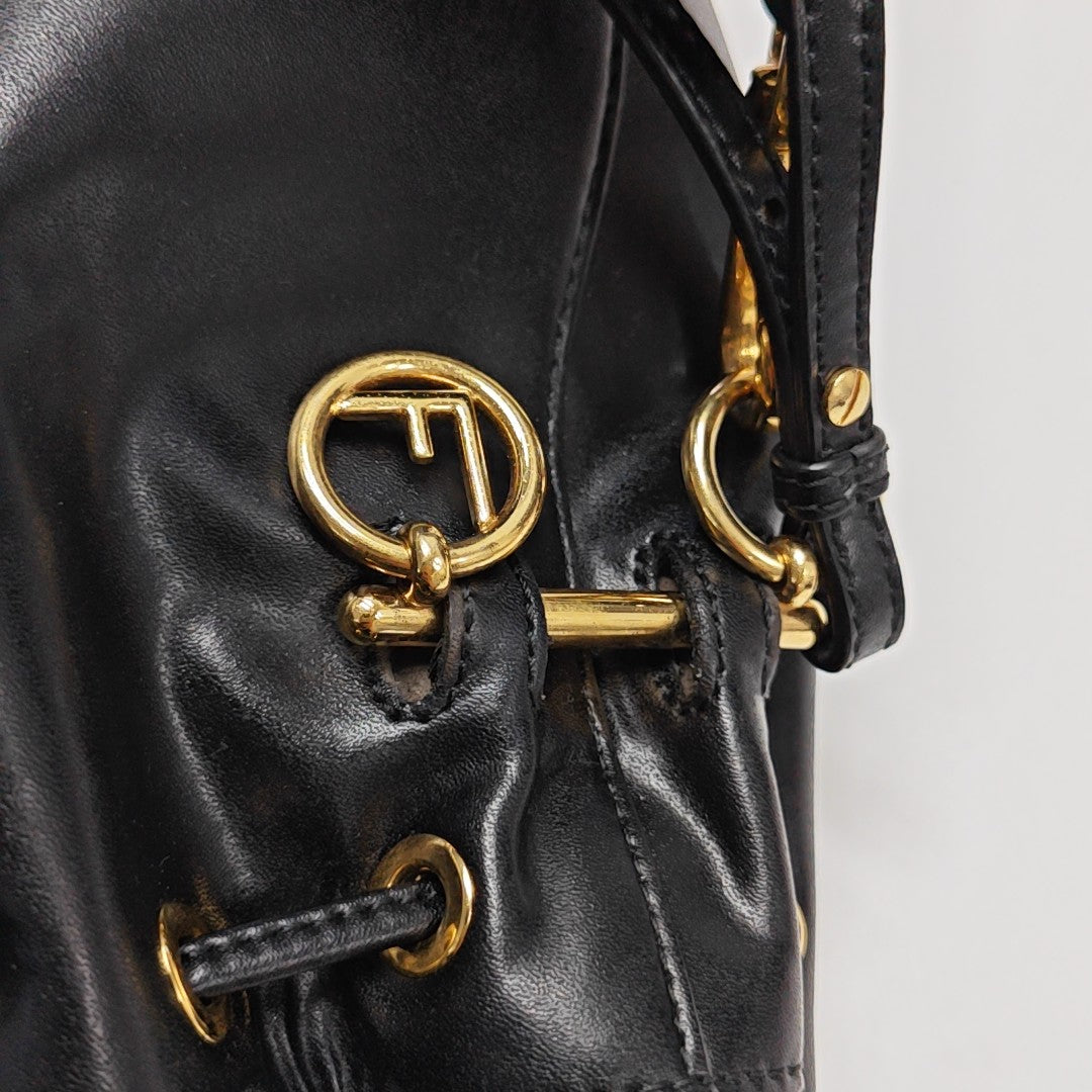 Mon Tresor Mini Calfskin Black