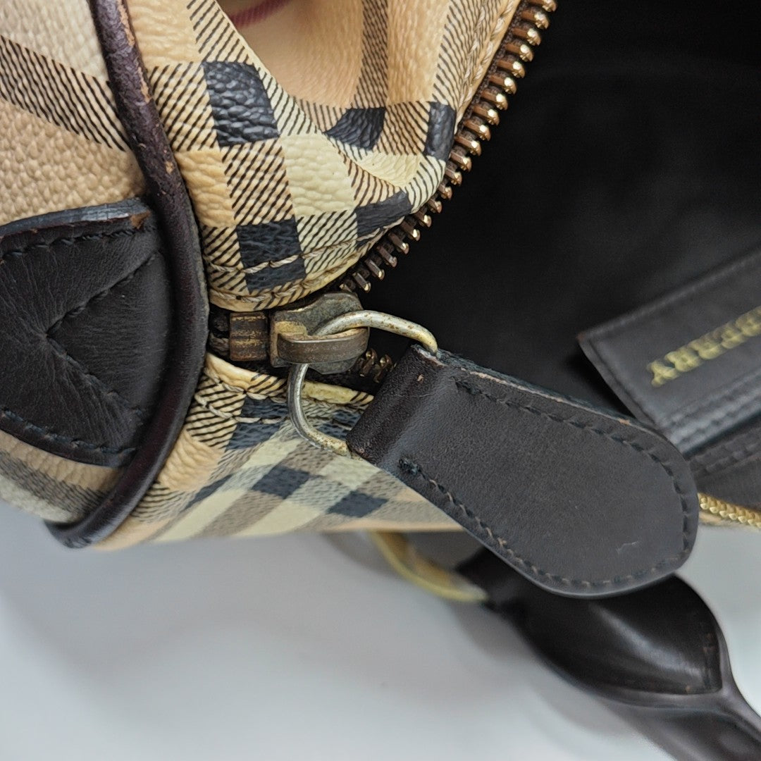 Coated Canvas Beige