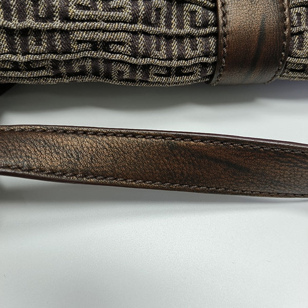 Canvas Shoulder Bag Brown