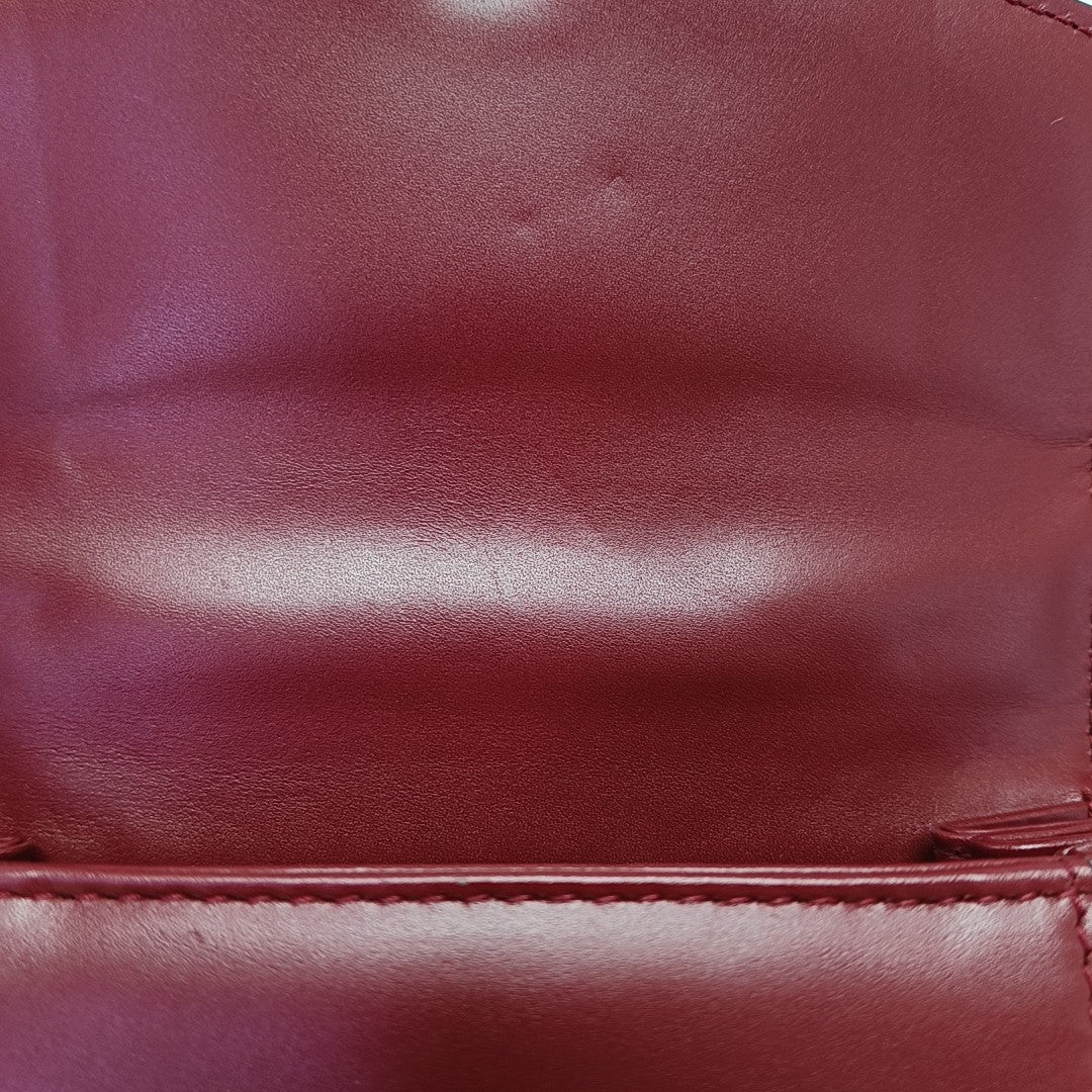 SERPENTI FOREVER Small Quilted Calfskin Red