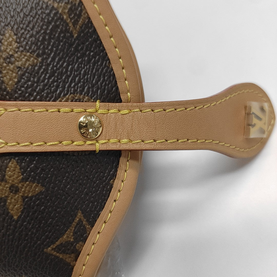 FOLD ME Monogram Coated Canvas Brown