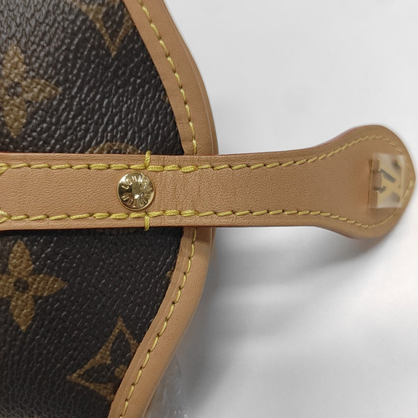 FOLD ME Monogram Coated Canvas Brown