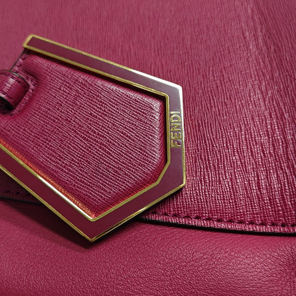 2 Jours Medium Calfskin Purple