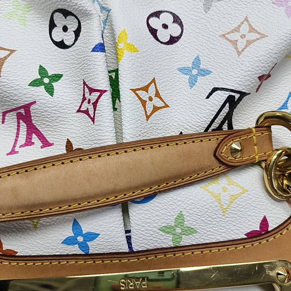 LV × TM JUDY MM Monogram Coated Canvas White