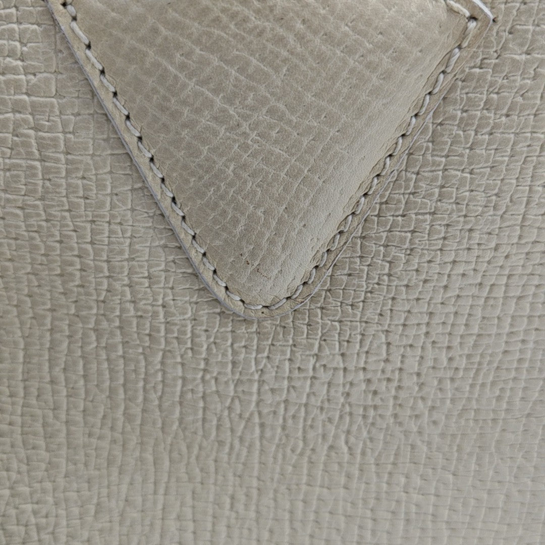 Calfskin Shoulder Bag Beige