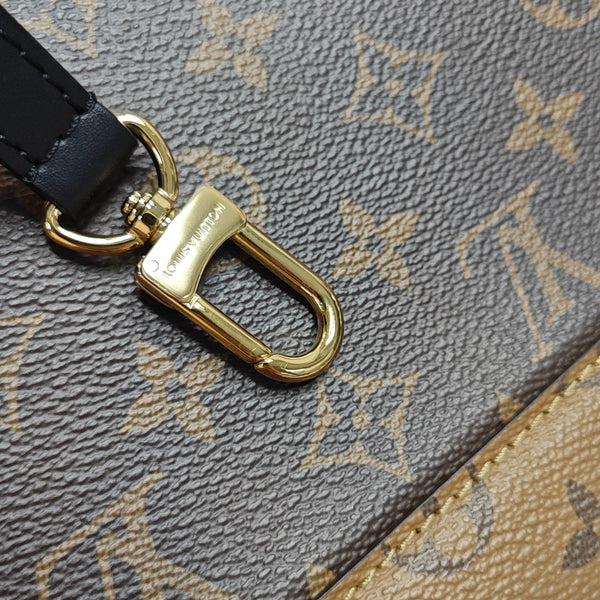 EDEN Monogram Coated Canvas Brown