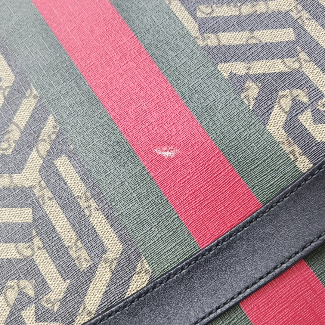 GG Supreme Monogram Coated Canvas Multicolor