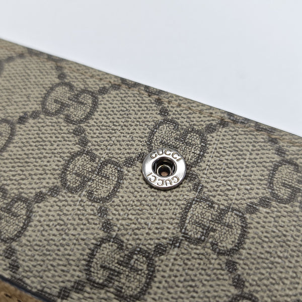 Dionysus Super Mini Monogram Coated Canvas Beige