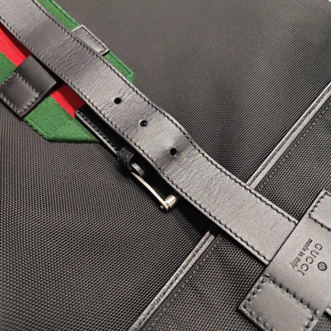 Fabric Backpack Black