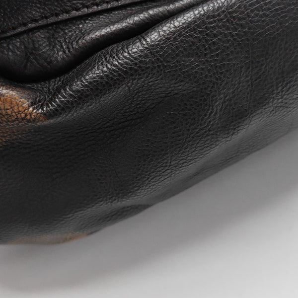 Lambskin Shoulder Bag Black