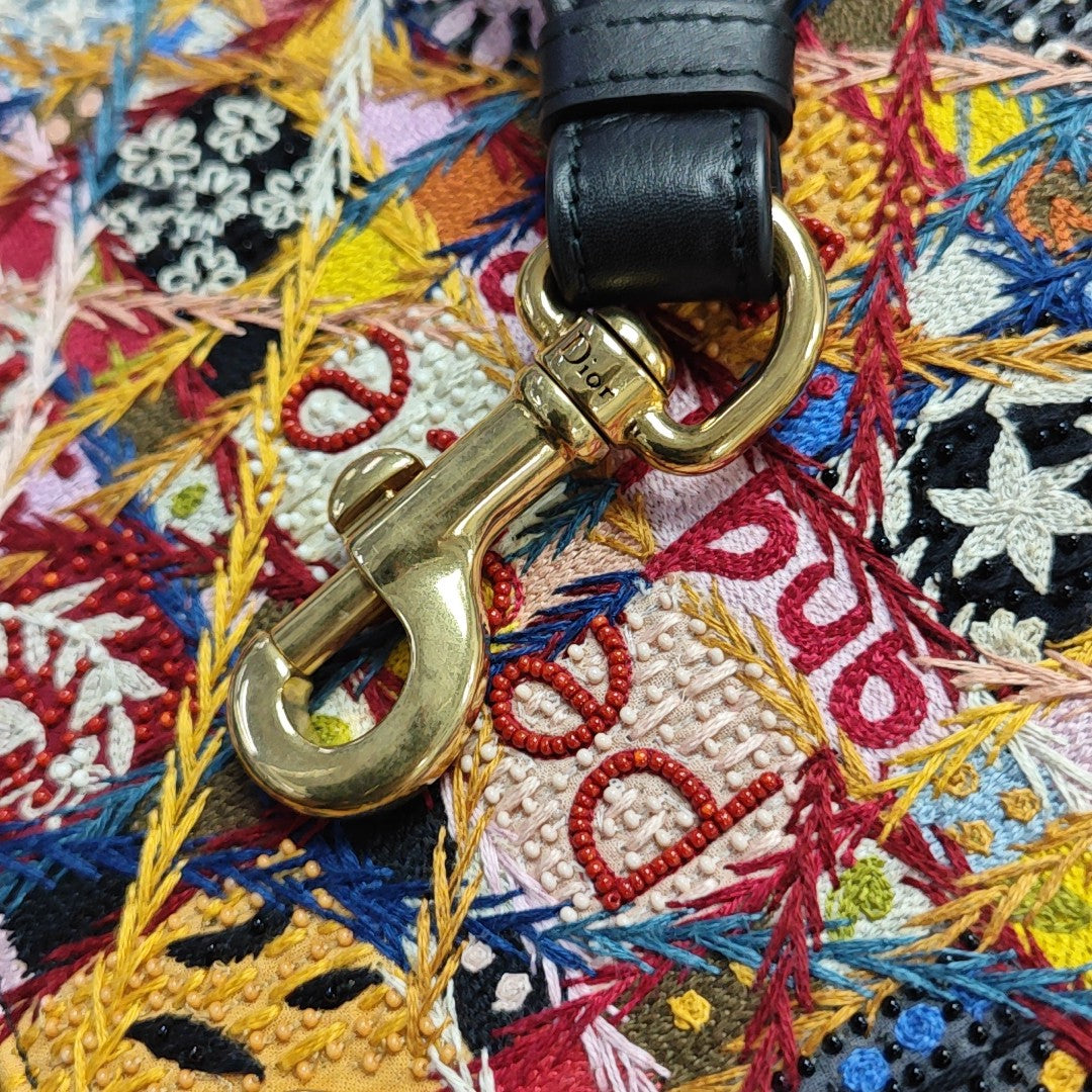 Cannage Fabric Tote Bag Multicolor