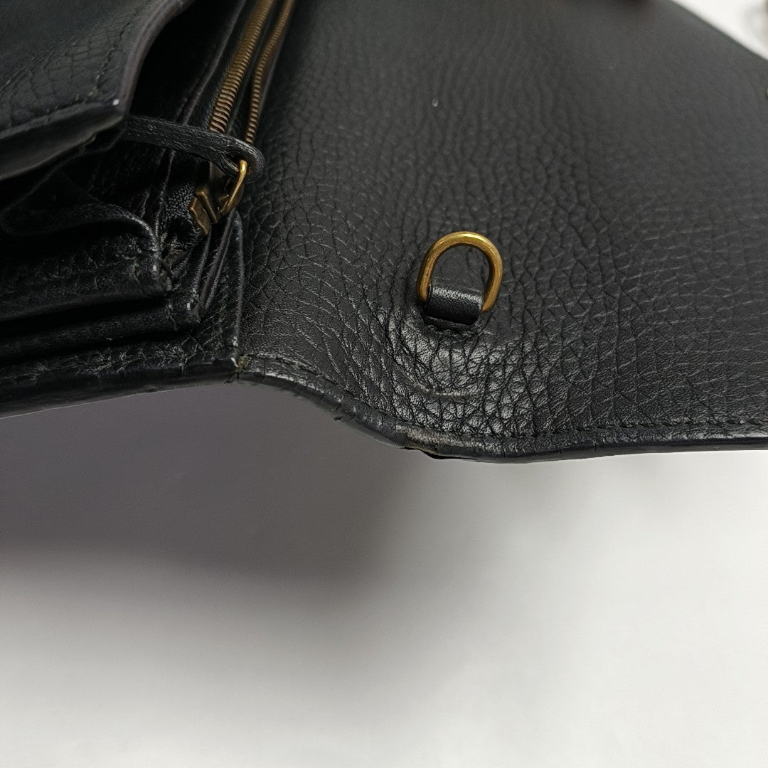 GG Marmont Mini Calfskin Black