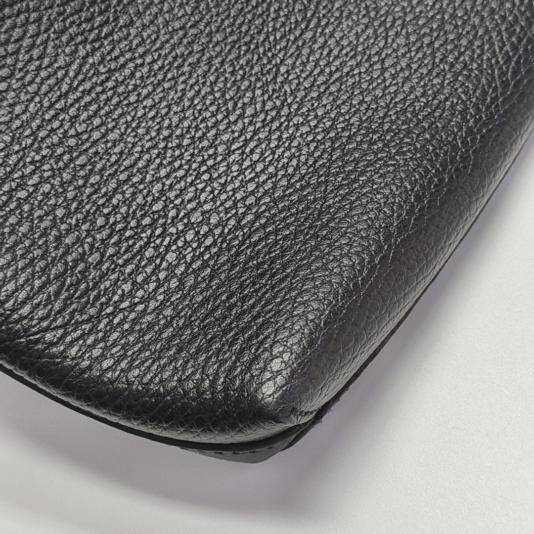 Calfskin Clutch Black