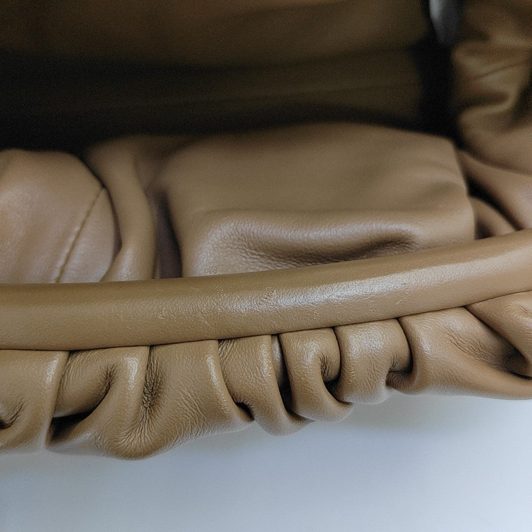The Pouch Mini Calfskin Brown