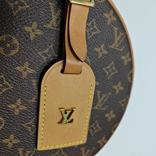 BOITE CHAPEAU PM Monogram Coated Canvas Brown