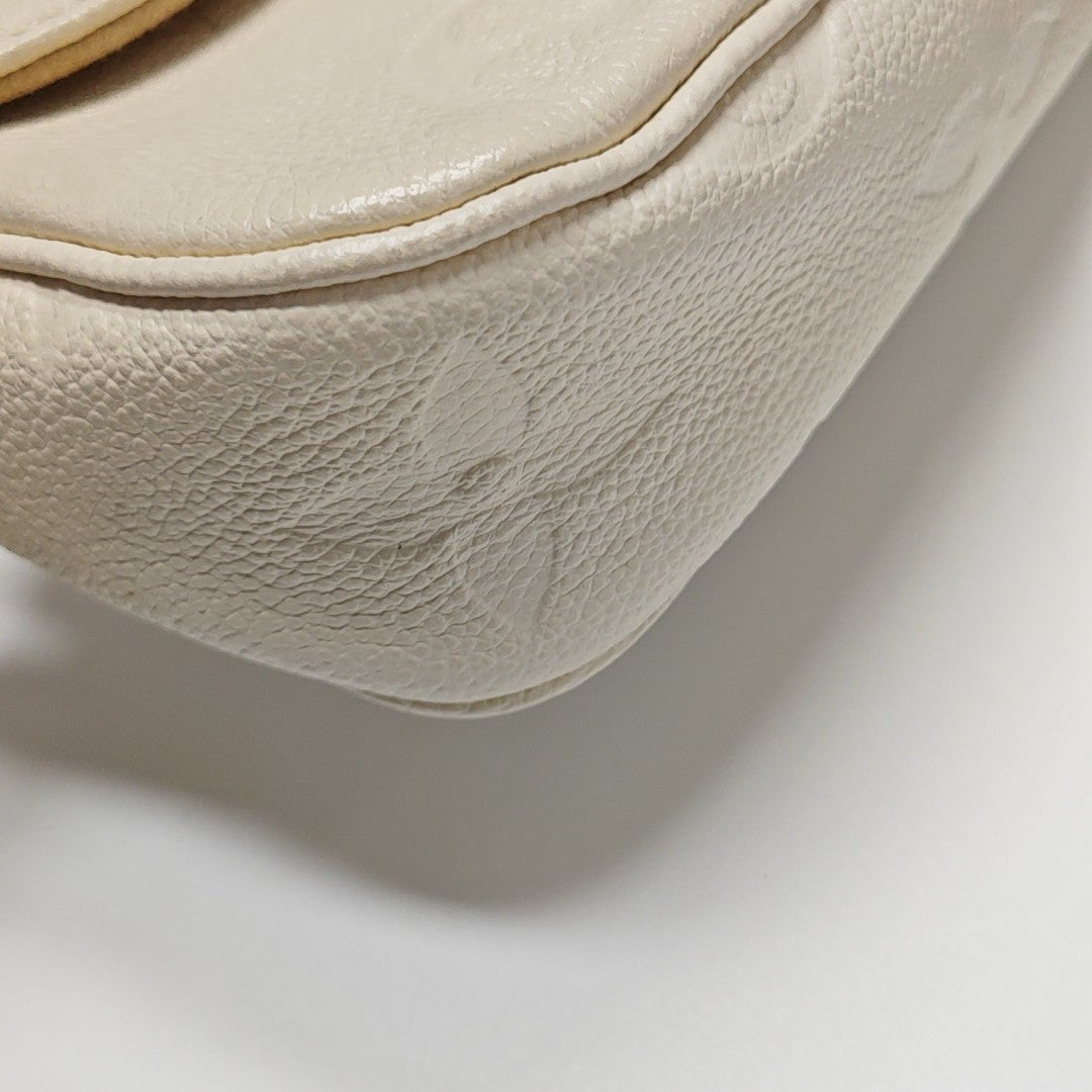 IVY Monogram Calfskin Beige