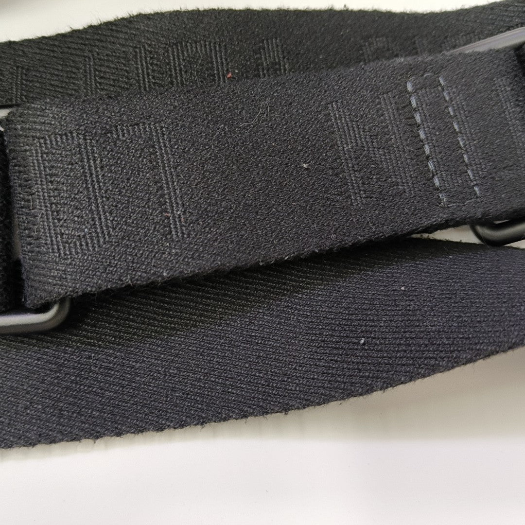 KEEPALL 25 Monogram Calfskin Black