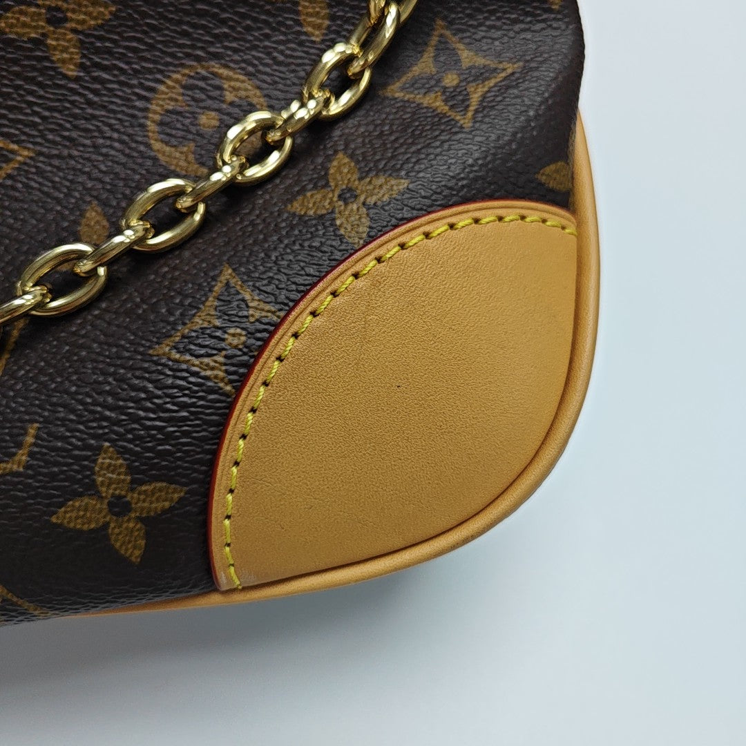 BOULOGNE Monogram Coated Canvas Brown