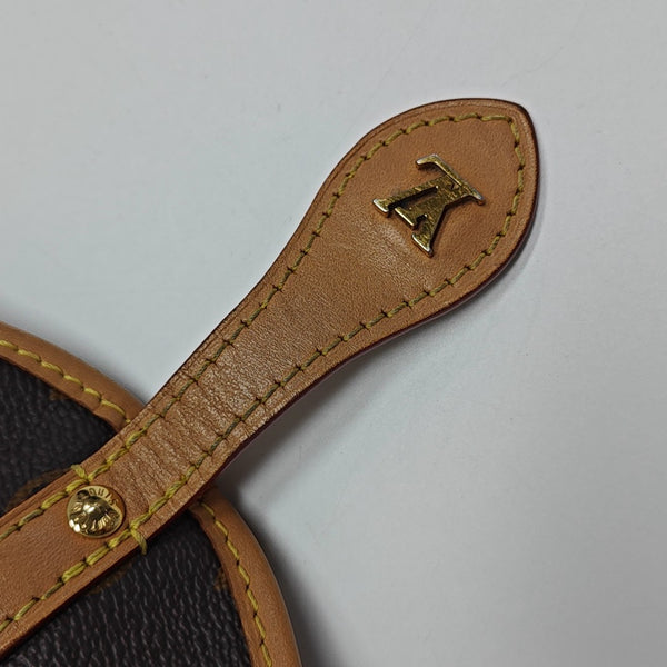 FOLD ME Monogram Coated Canvas Brown