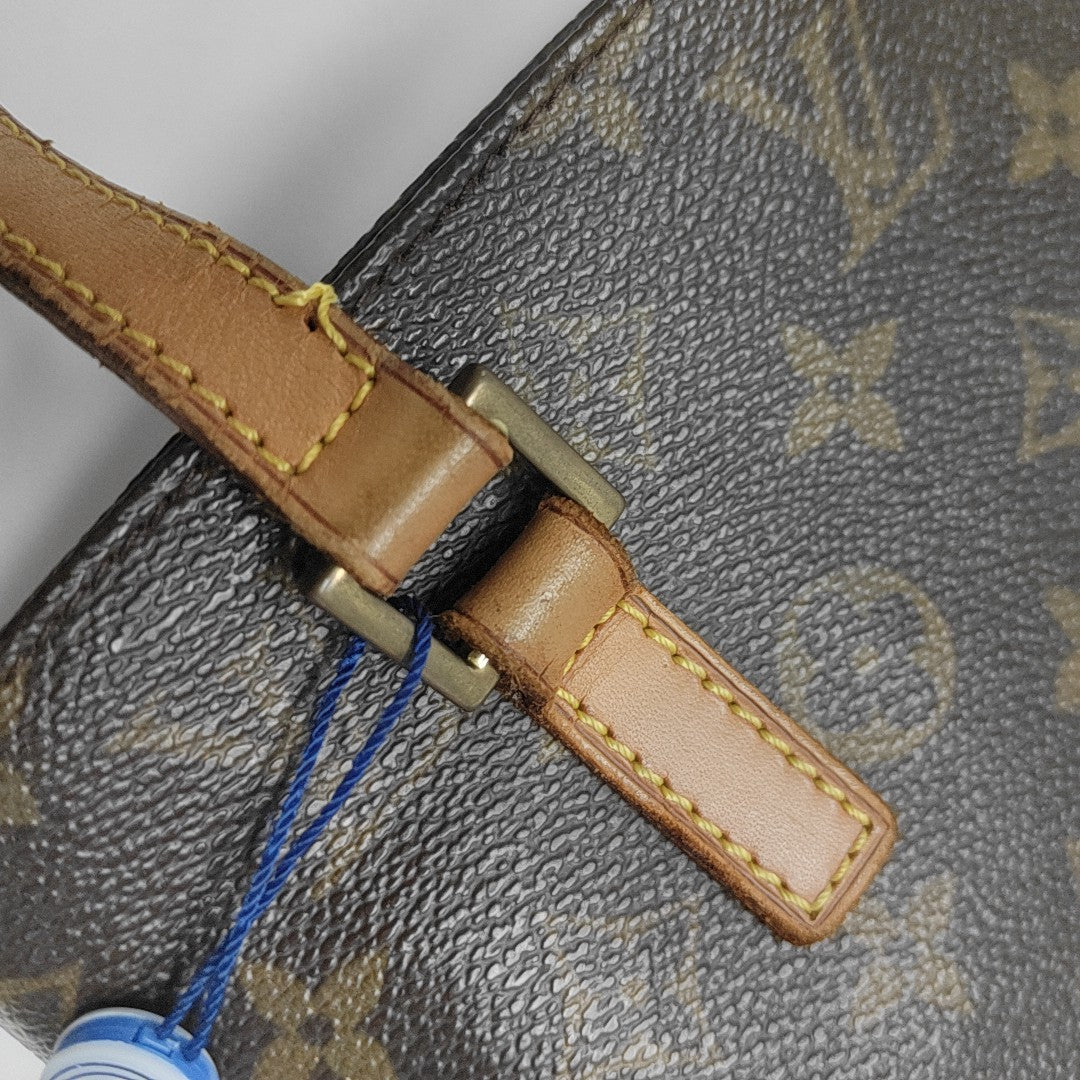 VINTAGE VAVIN PM Monogram Coated Canvas Brown