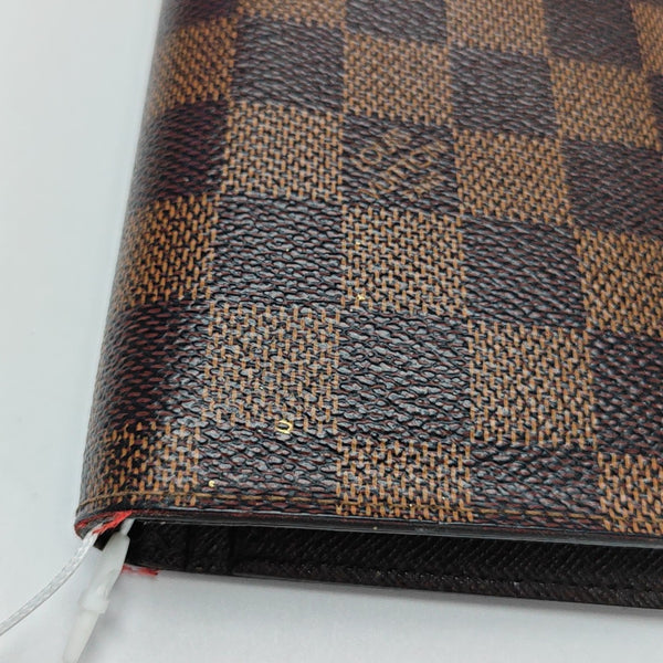 JAMES Damier Ebene Coated Canvas Brown Wallet