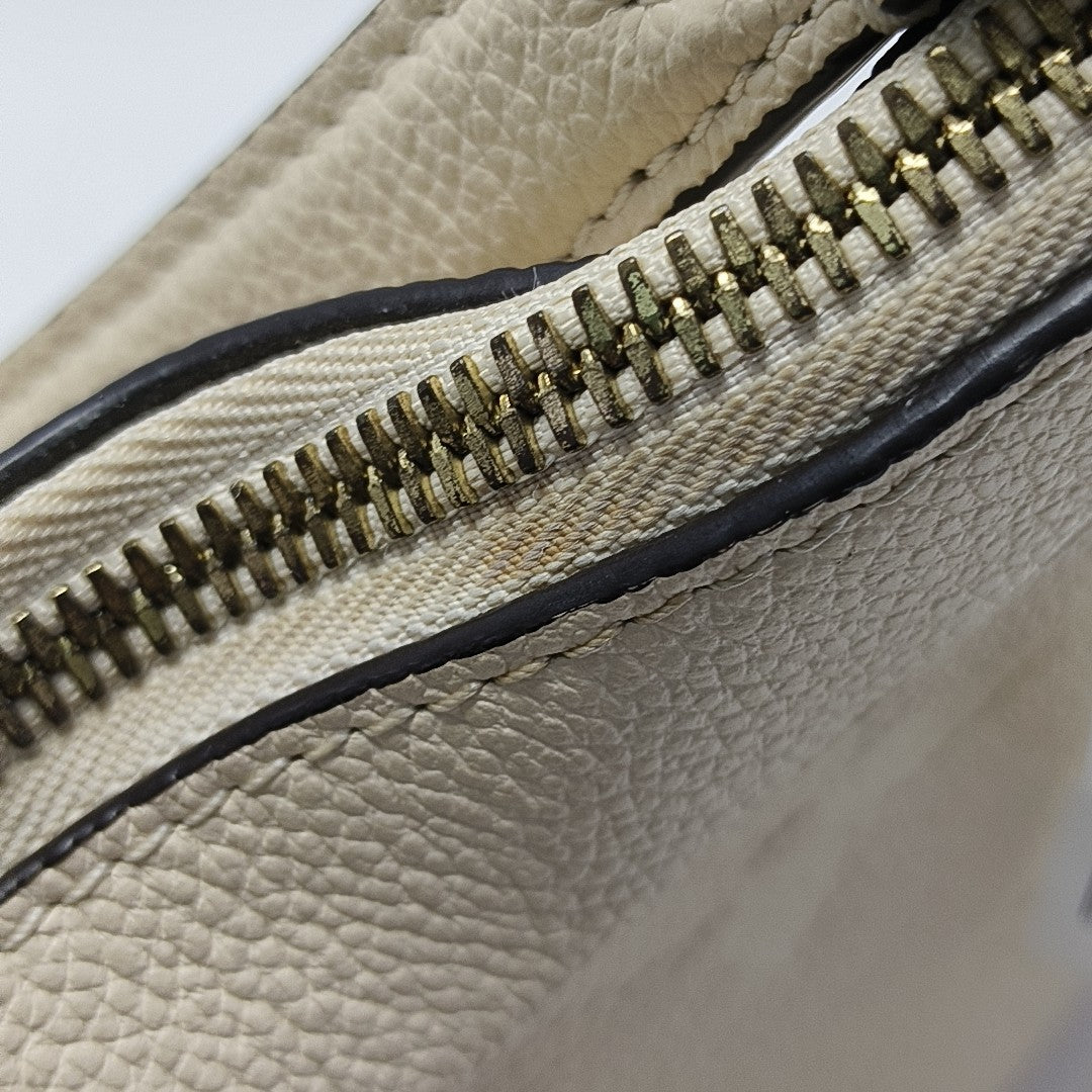 BAGATELLE Monogram Calfskin White