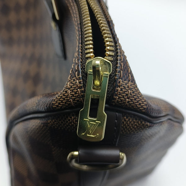 SPEEDY 30 Damier Ebene Coated Canvas Brown