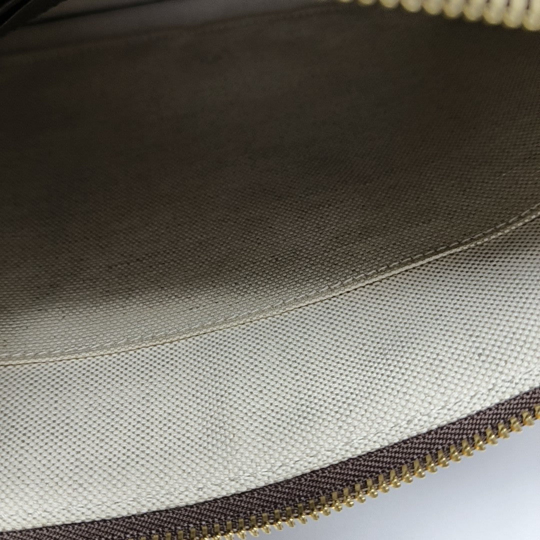 Courrier Monogram Coated Canvas Beige