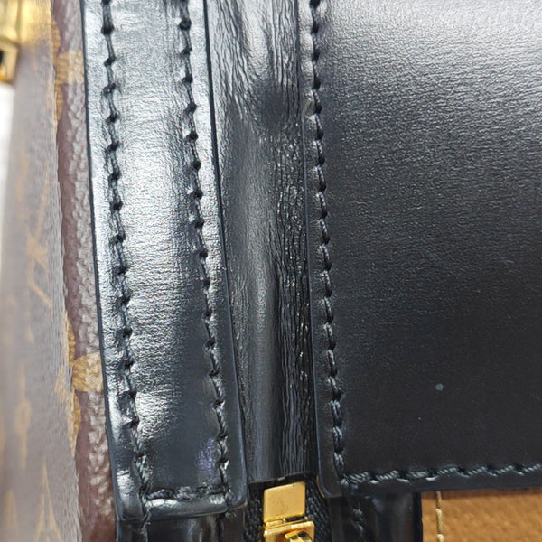 CANNES PM Monogram Coated Canvas Brown