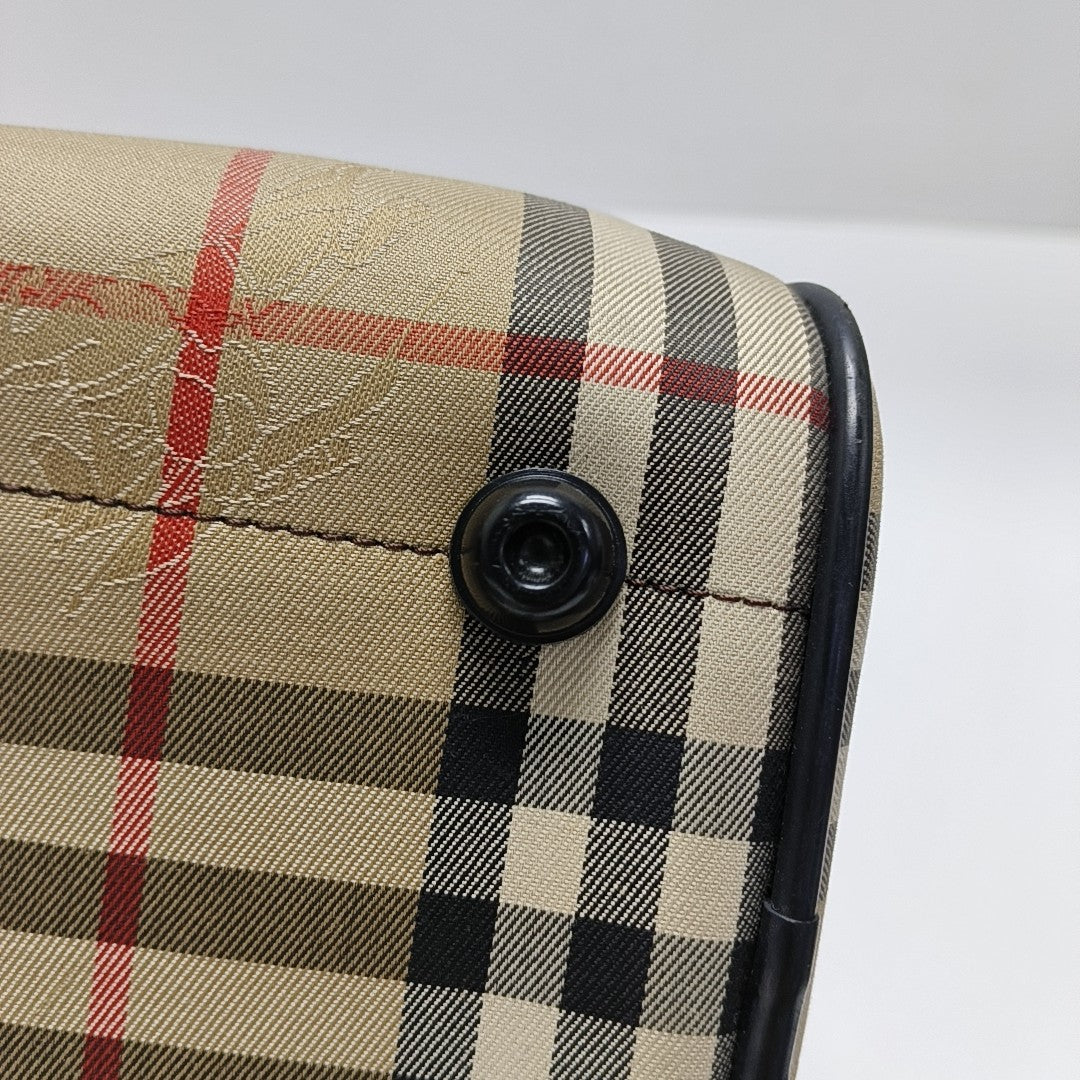 Canvas Top Handle Bag Beige