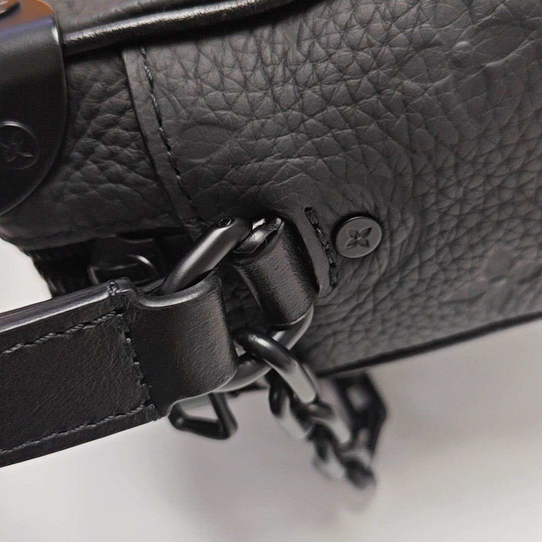 SOFT TRUNK Mini Monogram Calfskin Black