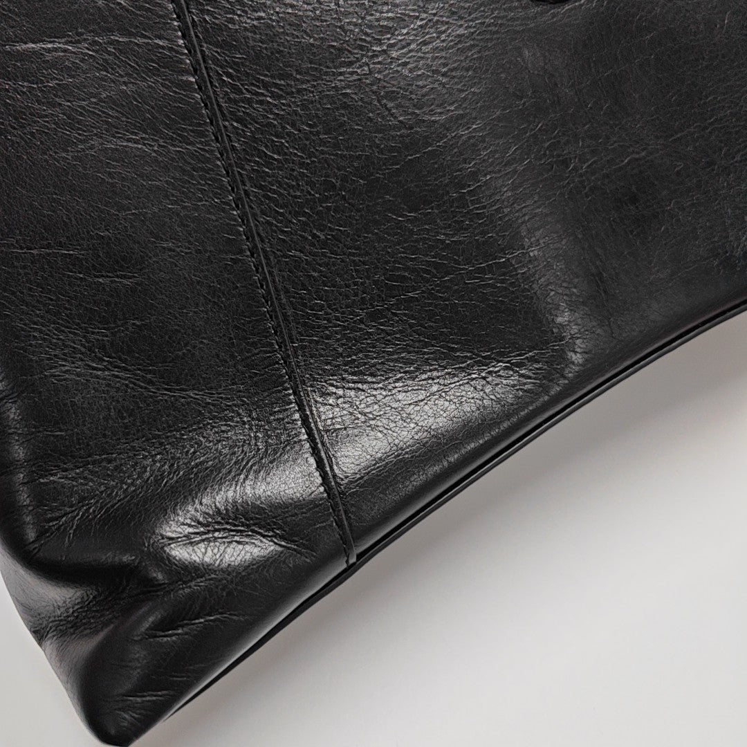 Downtown Small Calfskin Black