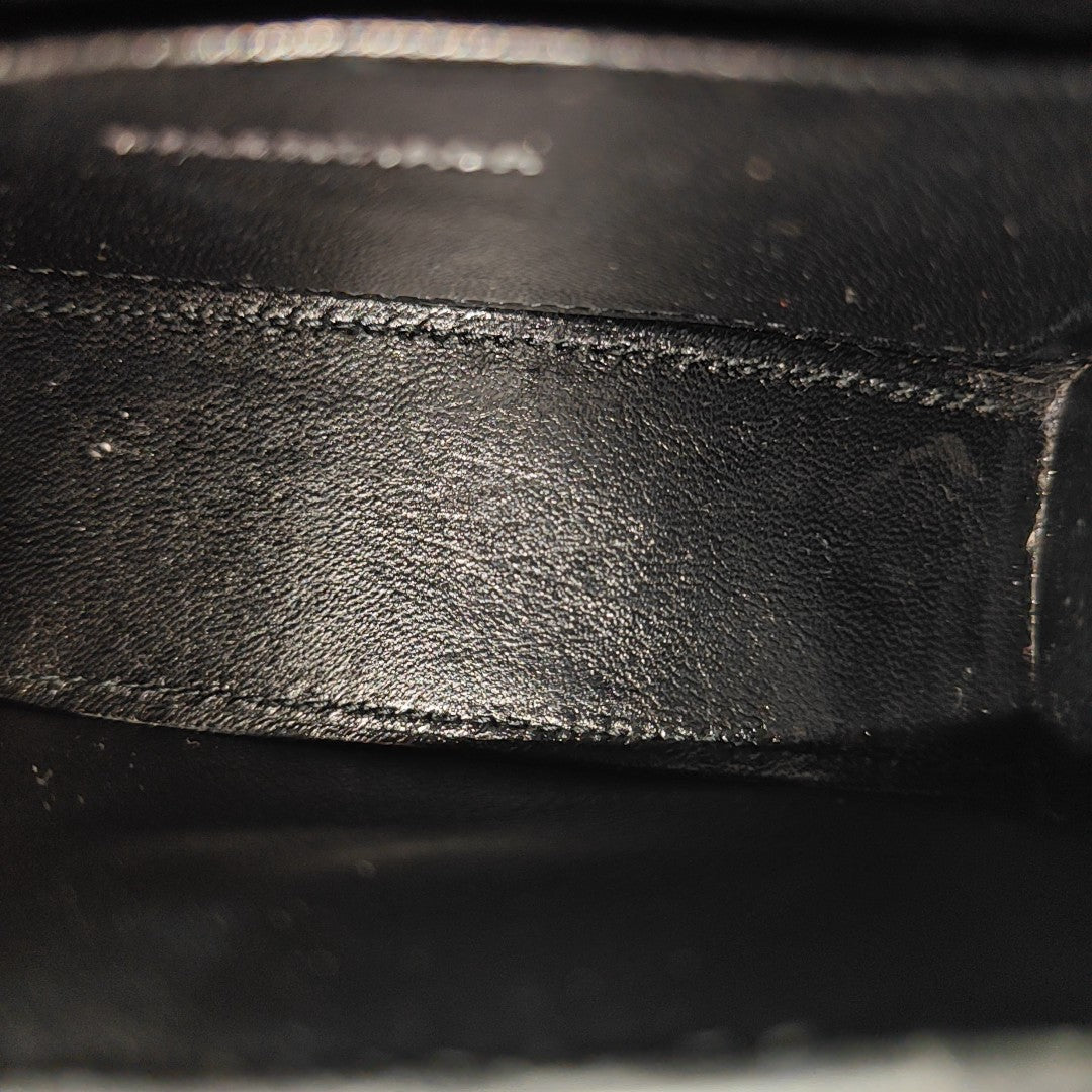 Hourglass Mini Calfskin Black